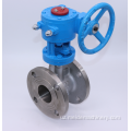 Zanglamaydigan po&#39;latdan yasalgan gardish Butterfly valve